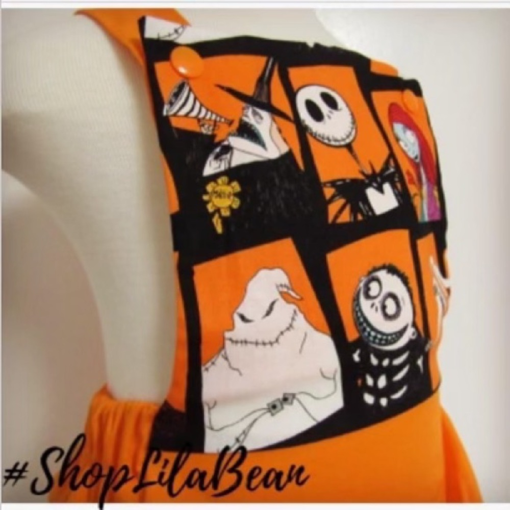 Halloween NBC boutique bubble romper 9-12 months summerween